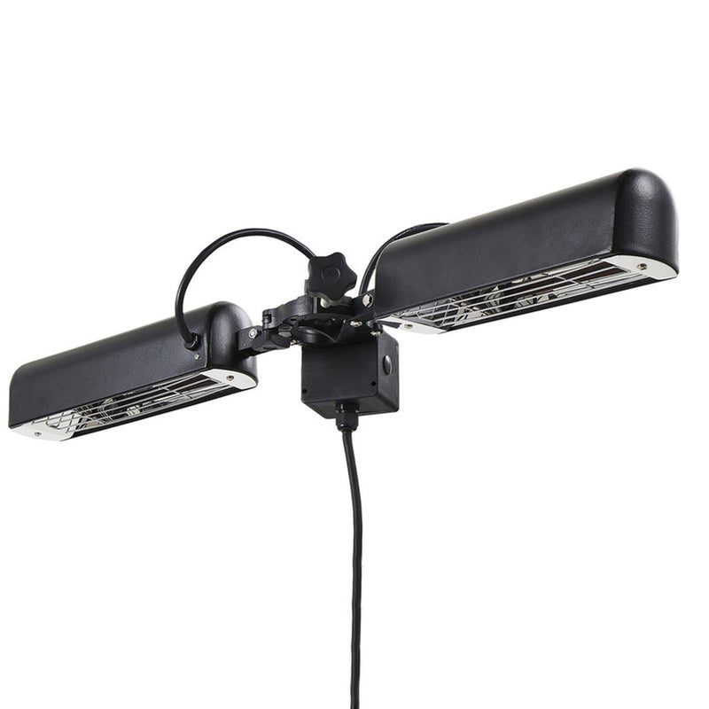 Dellonda Folding Parasol Patio Infrared Heater Dellonda  - Dynamic Drive