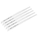 Sealey Reciprocating Saw Blade Wood & Nail 300mm 6tpi Pack of 5 SRBR1211DF Sealey - Dynamic Drive