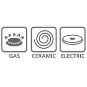 Bo-Camp Cookware Set Elegance Compact 3 RVS Bo-Camp - Dynamic Drive