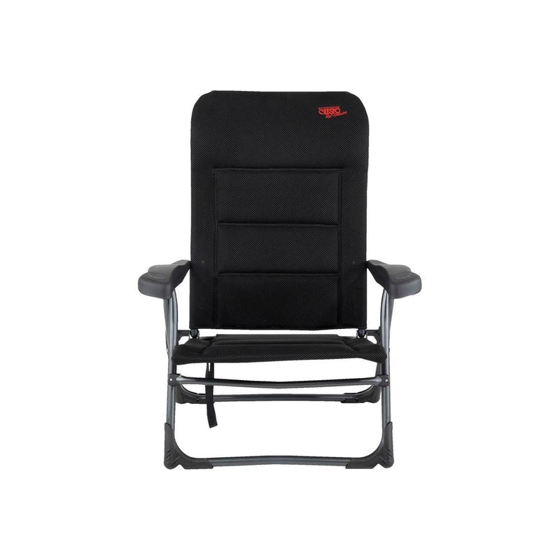 Crespo Beach Chair AP/205 Air Deluxe Black Crespo - Dynamic Drive