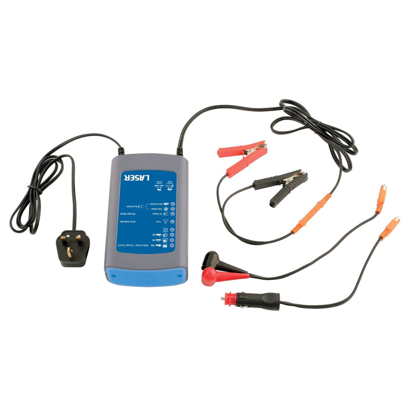 Laser 4 in 1 Intelligent Battery Charger 10A 5475 Laser - Dynamic Drive