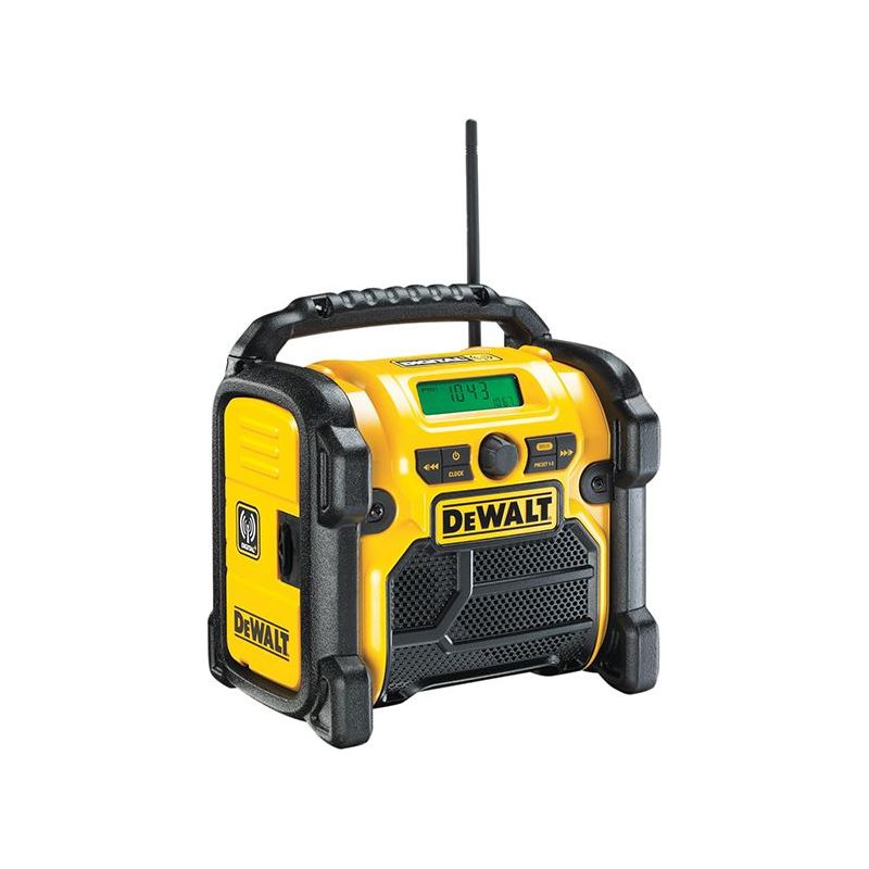Dewalt Power Tools DCR020 DAB Digital Radio 240V & Li-ion Bare Unit DeWALT Power Tools - Dynamic Drive