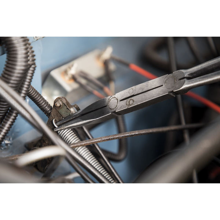 Sealey Needle Nose Pliers Double Joint Long Reach 335mm AK8591 Sealey - Dynamic Drive