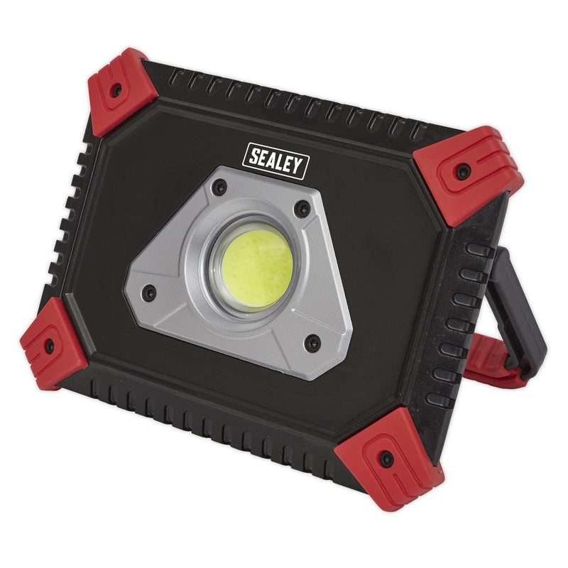 Sealey Rechargeable Portable Floodlight & Power Bank 20W COB LED LED184 Sealey - Dynamic Drive