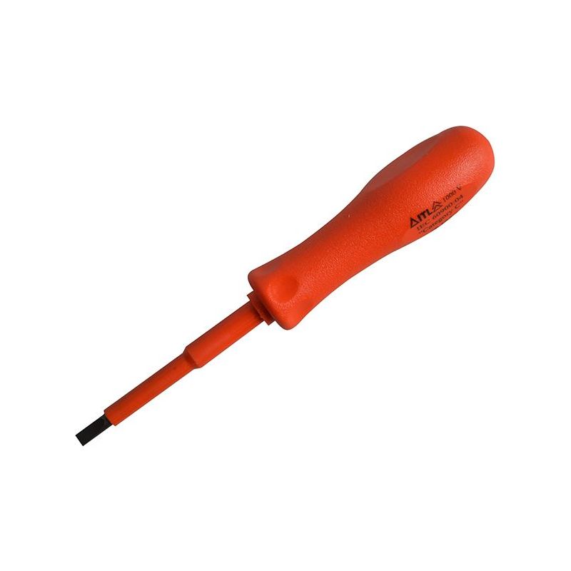 Itl Insulated Insulated Electrician's Screwdriver 75 x 5mm ITL Insulated - Dynamic Drive