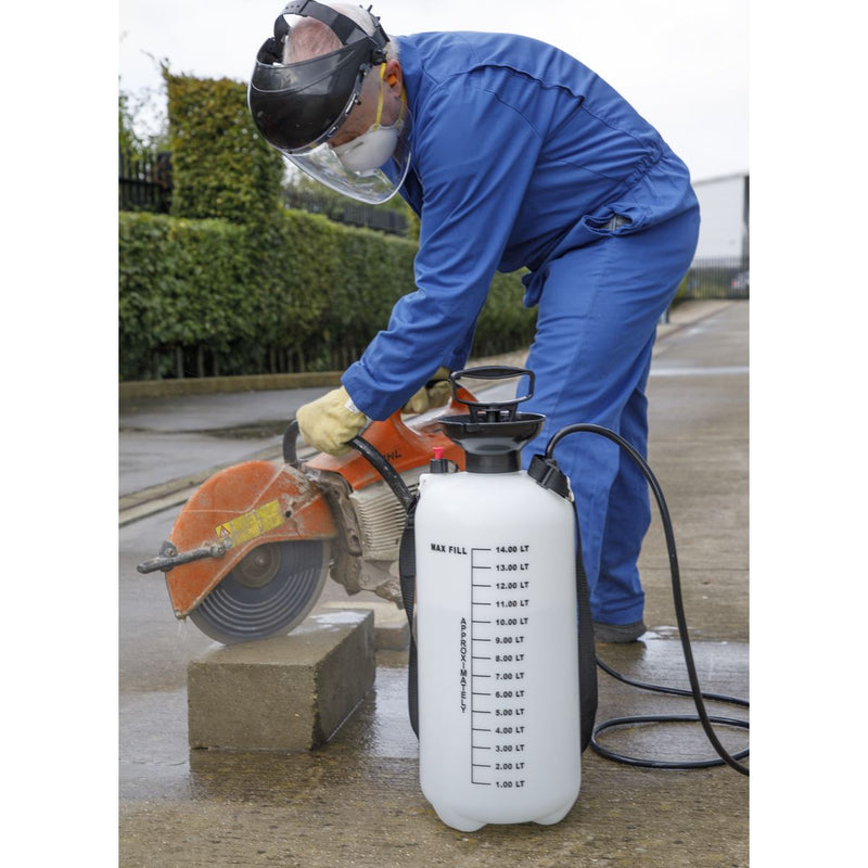 Sealey Dust Suppression Water Tank 14L DST14 Sealey - Dynamic Drive