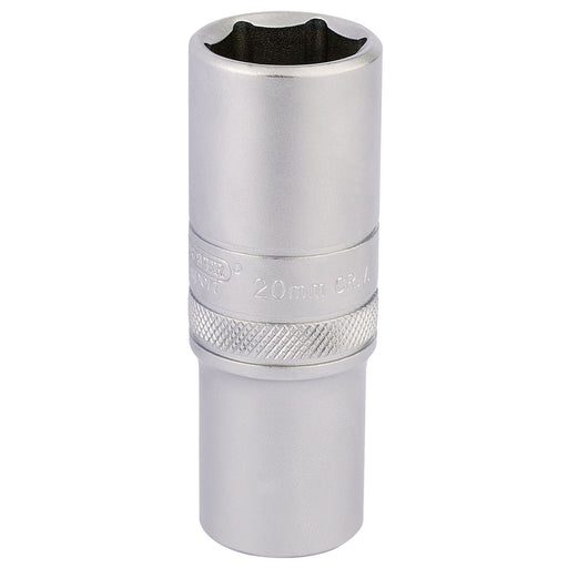 Draper 6 Point Metric Deep Socket, 1/2" Sq. Dr., 20mm 16652 Draper - Dynamic Drive
