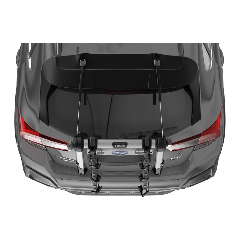 Thule Out Way Hanging three-bike hanging trunk bike rack aluminium Boot Bike Rack Thule - Dynamic Drive