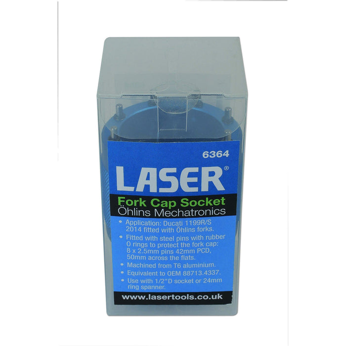 Laser Fork Cap Socket - hlins Mechatronics 6364 Laser - Dynamic Drive