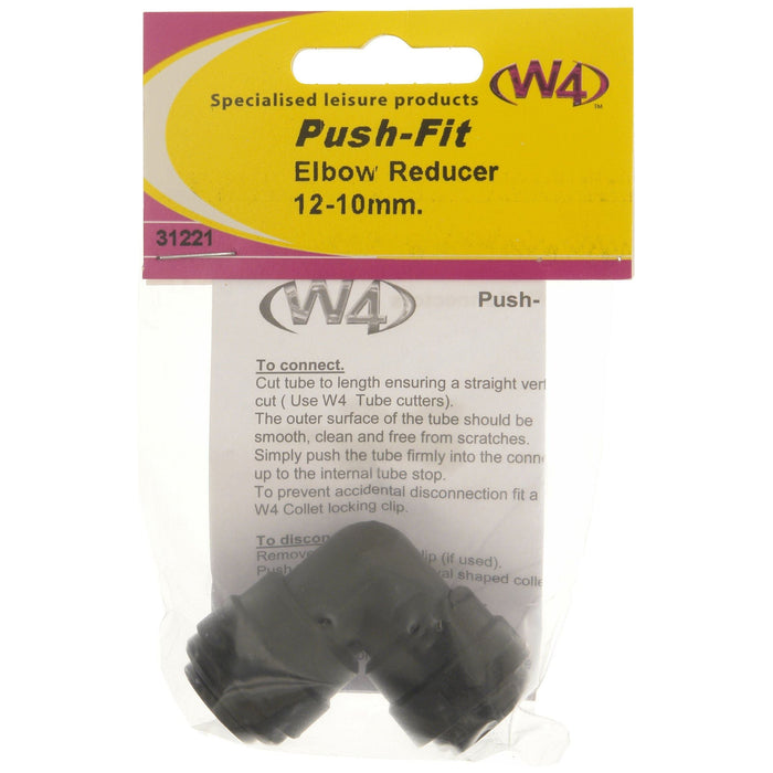 MDS1203 W4 Elbow Reducer 12-10mm 31221 W4 - Dynamic Drive
