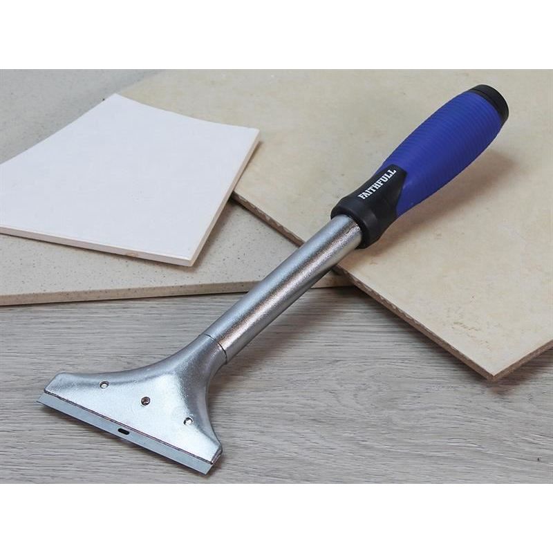 Faithfull Heavy-Duty Long Handled Scraper 100mm (4in) Faithfull - Dynamic Drive