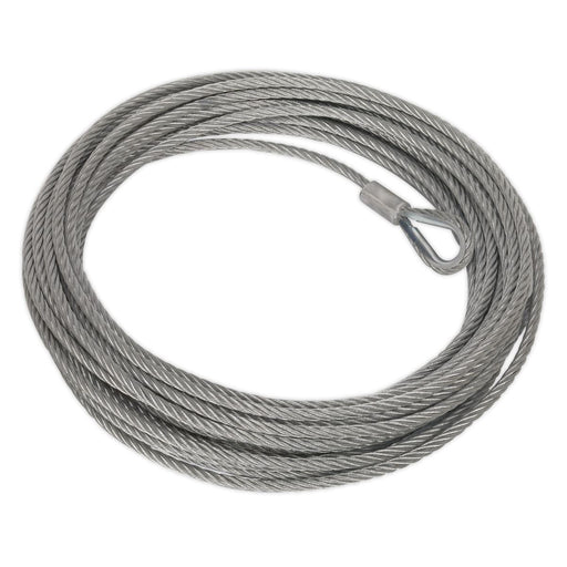 Sealey Wire Rope (13mm x 25m) for RW8180 RW8180.WR Sealey - Dynamic Drive