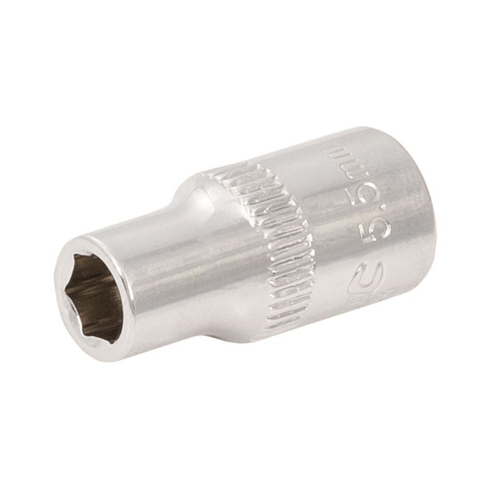 Silverline Socket 1/4" Drive 6pt Metric 5.5mm Silverline - Dynamic Drive