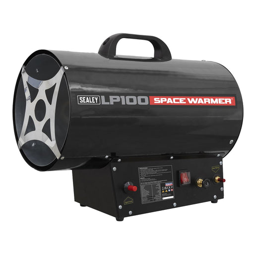 Sealey Space Warmer Propane Heater 75,000-102,000Btu/hr LP100 Sealey  - Dynamic Drive