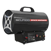 Sealey Space Warmerï Propane Heater 61000-102000Btu/hr (18-30kW) LP100 Sealey - Dynamic Drive