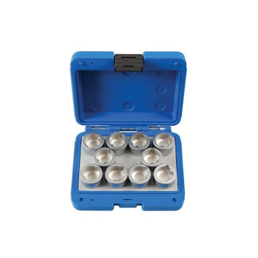 Laser Locking Wheel Nut Key Set 10pc - for Land Rover 6859 Laser - Dynamic Drive