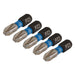 Draper Expert PZ-Type Impact Screwdriver Bits, No.3 x 25mm, 1/4" Hex (Pack of 5) Draper - Dynamic Drive