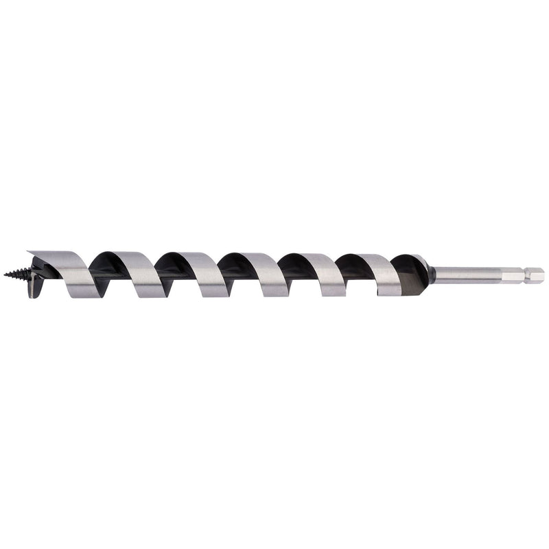 Draper Long Pattern Auger Bit, 25 x 330mm (Display Packed) 76026 Draper - Dynamic Drive