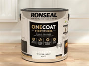 Ronseal One Coat Everywhere Interior Winter Frost Matt 2.5 litre Ronseal - Dynamic Drive