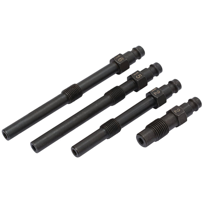 Draper Glow Plug Adaptor Kit (4 Piece) 35887 Draper - Dynamic Drive