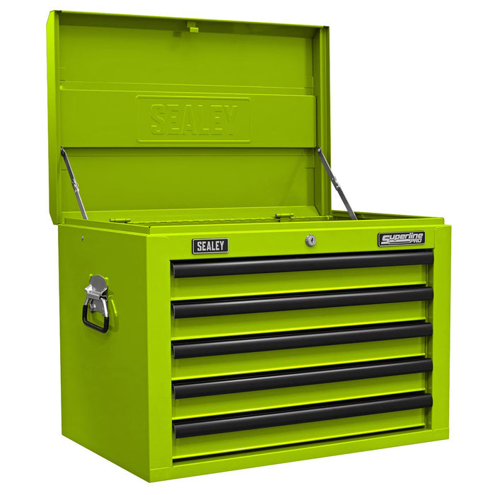 Superline PRO Tool Chest Combination 14 Drawer with 1179pc Tool Kit - Green Superline Pro - Dynamic Drive