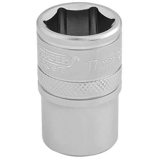 Draper 6 Point Metric Socket, 1/2" Sq. Dr., 17mm 16607 Draper - Dynamic Drive