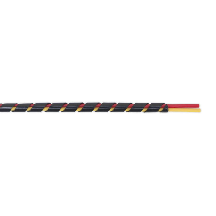 Sealey Spiral Wrap Cable Sleeving4-8mm 10m SWS48 Sealey - Dynamic Drive