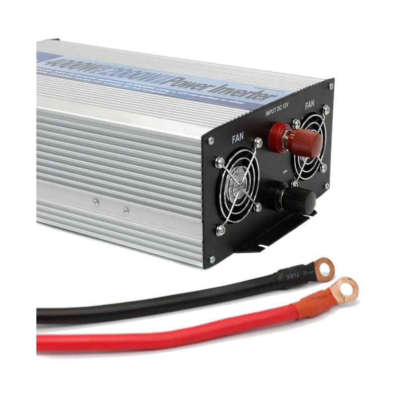 2000w-4000w Peak AC-DC 12v-230v Converter Inverter 2 Way Power Socket INV2000 Streetwize - Dynamic Drive