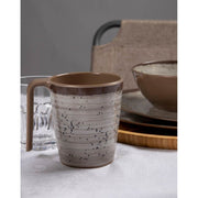 Bo-Camp Mug Halo L Melamine 4 Pieces Beige Bo-Camp - Dynamic Drive