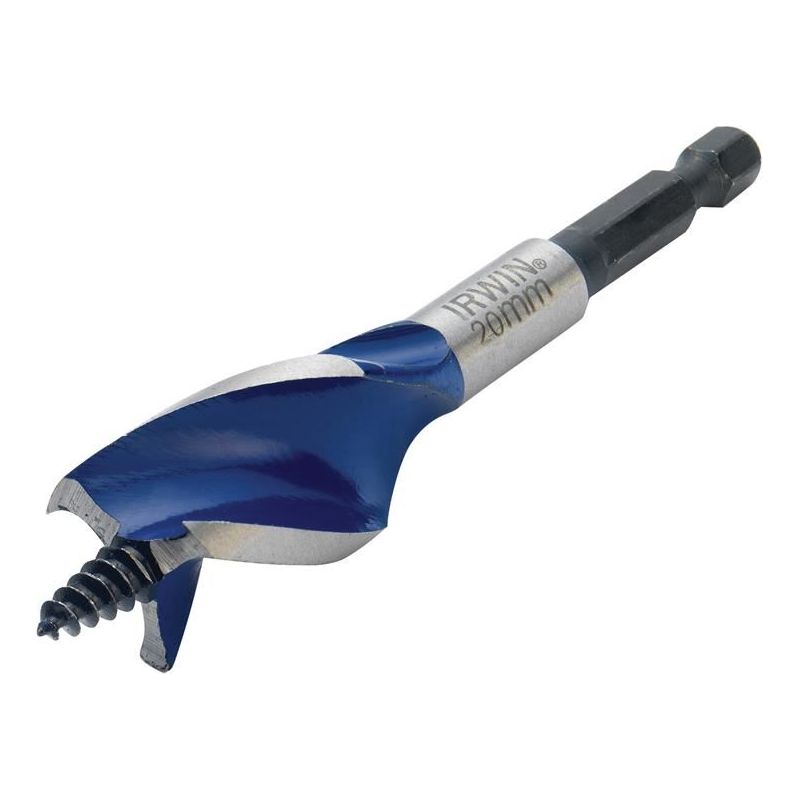 Irwin® Blue Groove 6X Stubby Wood Bit 20 x 100mm IRWIN® - Dynamic Drive