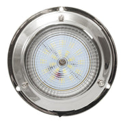 AAA 12V Stainless Dome Light Cool White LED 106mm 3" Dome AAA - Dynamic Drive