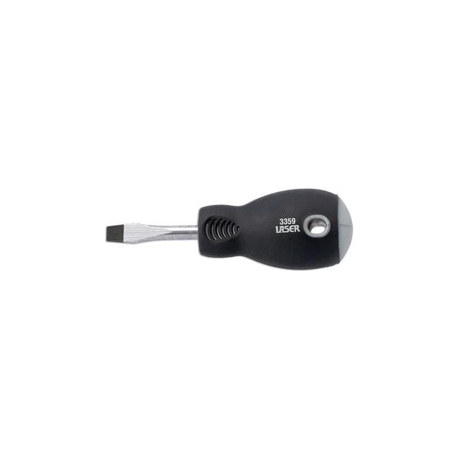 Laser Flat Screwdriver 6mm x 38mm 3359 Laser - Dynamic Drive