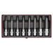 Sealey Hex Socket Bit Set 8pc 1/2"Sq Drive Metric AK9310 Sealey - Dynamic Drive