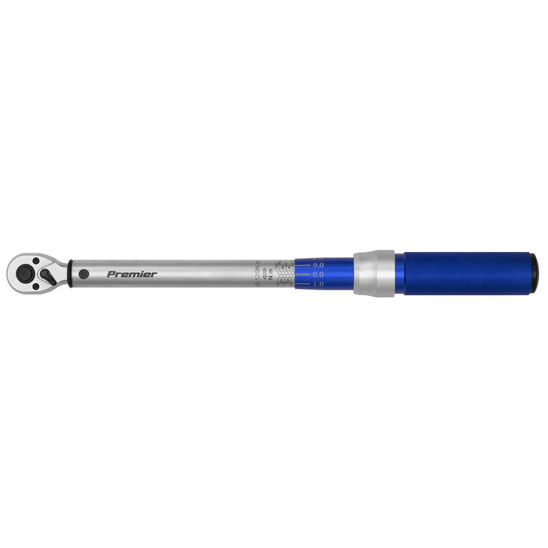 Sealey Torque Wrench Micrometer Style 3/8" Drive 20-120Nm Calibrated in EVA Tray Sealey  - Dynamic Drive