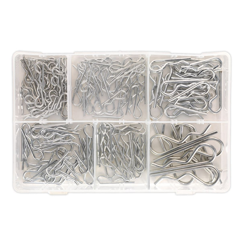 Sealey R-Clip Assortment 150pc AB002RC Sealey - Dynamic Drive