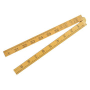 R.S.T. Wooden 4 Fold Rule 1m / 39in (Loose) R.S.T. - Dynamic Drive