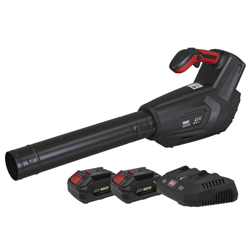 Sealey Cordless Blower Kit 40V 4Ah SV20 Series CP40VBKIT Sealey - Dynamic Drive