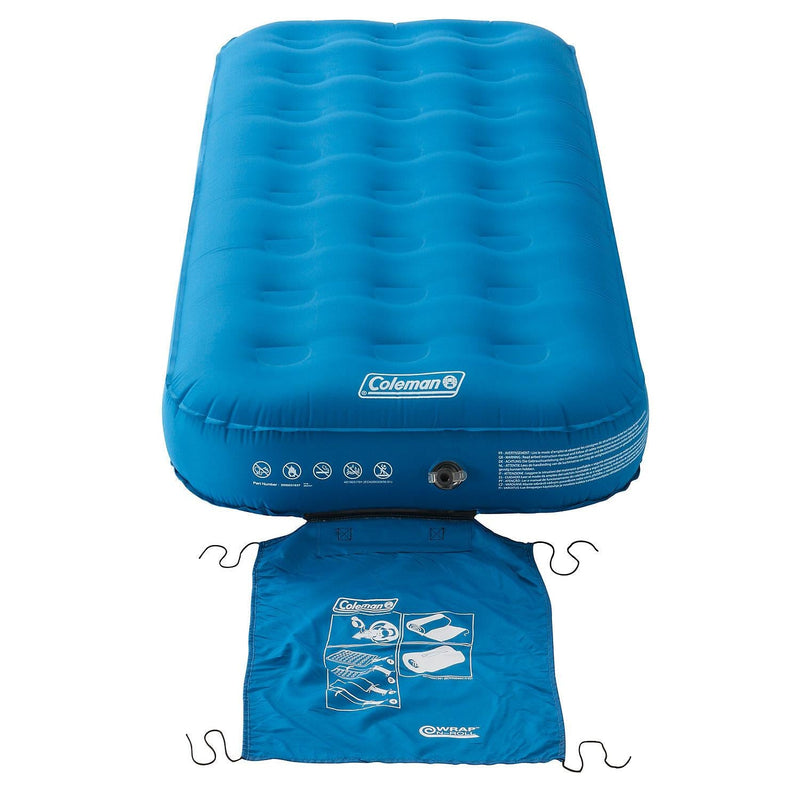 Coleman Extra Durable Single Airbed Mattress Inflatable Guest Bed Camping Coleman - Dynamic Drive
