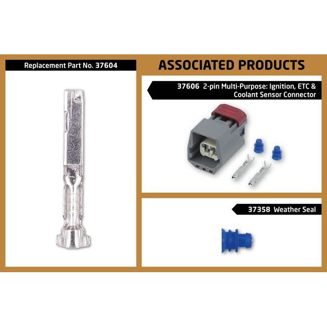 Connect Volvo Electrical Multipurpose 2 Pin female Connector 10pc 37606 Tool Connection - Dynamic Drive