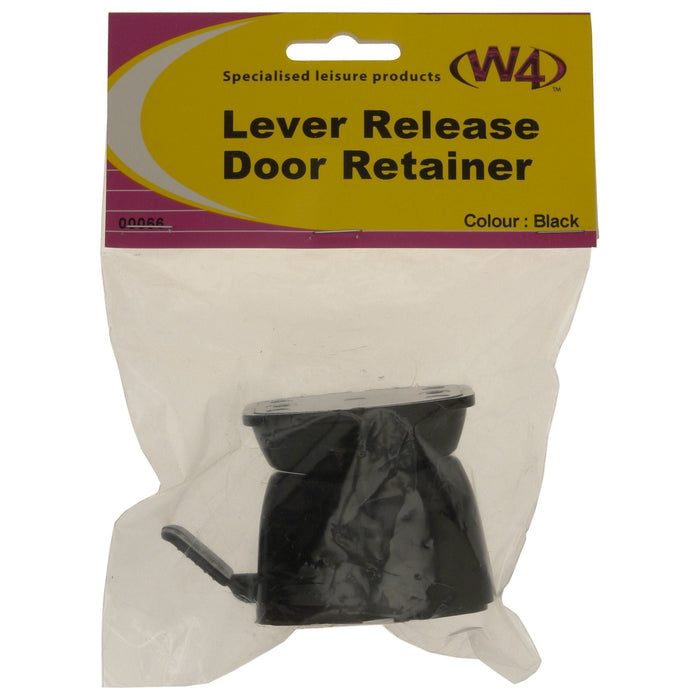 W4 Lever Release Door Retainer Black 00066 W4 - Dynamic Drive
