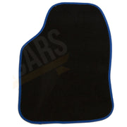 Saxon VR Blue Embroidered Edging Car Mat Set (Front & Rear) Universal Sakura  - Dynamic Drive