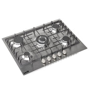 Baridi Gas Hob with 5 Cooking Zones 70cm - Stainless Steel DH227 Baridi - Dynamic Drive