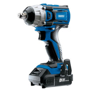 Draper D20 20V Brushless Impact Wrench, 1/2" Sq. Dr., 250Nm, 2 x 2.0Ah Batteries Draper - Dynamic Drive