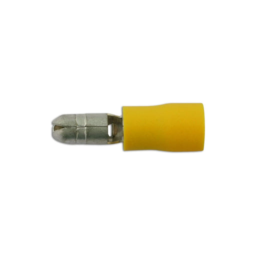 Connect Yellow Male Bullet Terminal 5.0mm 100pc 30215 Tool Connection - Dynamic Drive