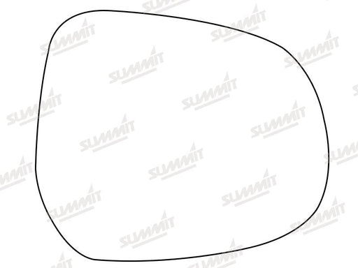 Summit Heated Base Plate With Standard Mirror Glass fits Vauxhall Agila 08 on Suzuki Splash 08 on RHS Summit - Dynamic Drive