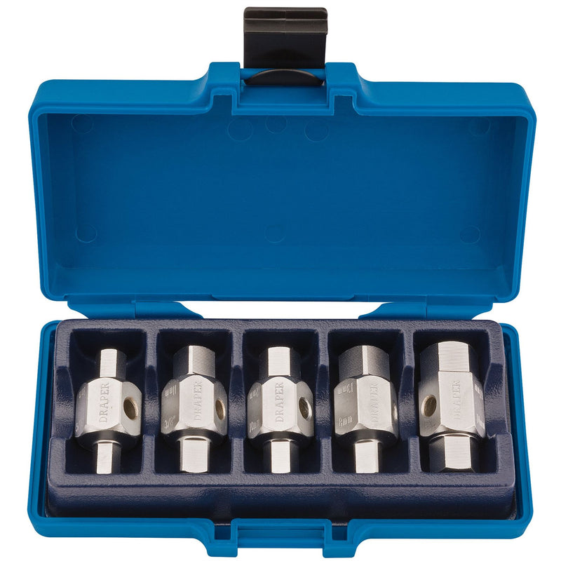Draper Drain Plug Key Set (5 Piece) 56627 Draper - Dynamic Drive