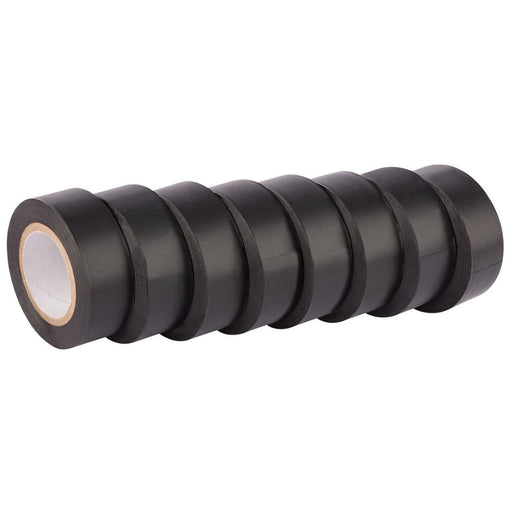 Draper Insulation Tape to BSEN60454/Type2, 10m x 19mm, Grey (Pack of 8) 90084 Draper - Dynamic Drive