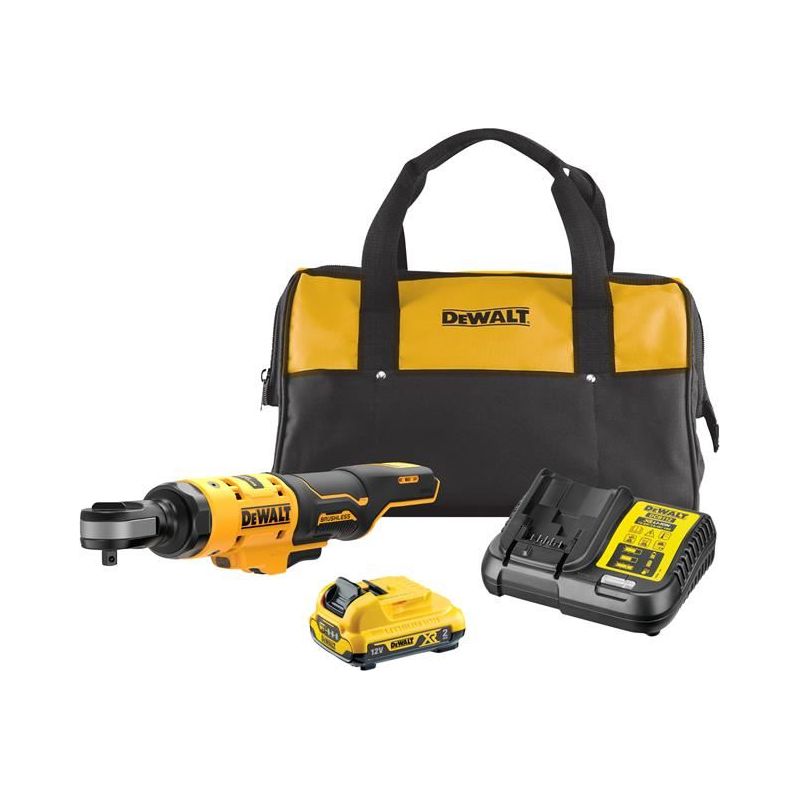 Dewalt Power Tools DCF503D1 XR 3/8in Open Head Ratchet 12V 1 x 2.0Ah Li-ion DeWALT Power Tools - Dynamic Drive