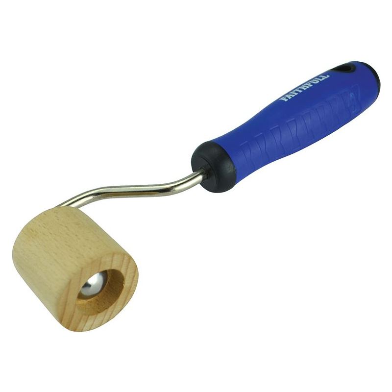 Faithfull Soft Grip Seam Roller - Wooden Faithfull - Dynamic Drive