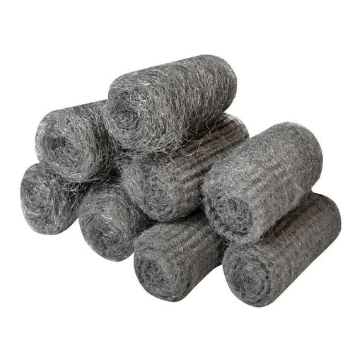 Faithfull Steel Wool, Assorted Grades 20g Rolls (Pack 8) Faithfull - Dynamic Drive
